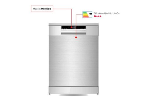 Máy rửa bát Faster Turbodry633A, sấy khô bằng CN turbodry