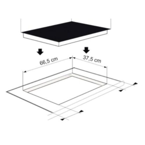 Bếp cảm ứng từ Munchen GM 8226 3 Kích thước bếp cảm ứng từ Munchen GM 8226