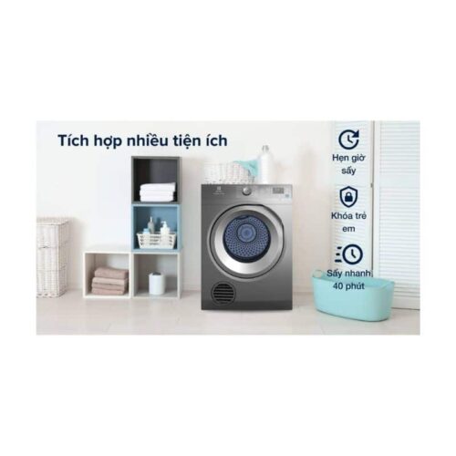tiện ích của máy sấy thông hơi Electrolux EDS854N3SB