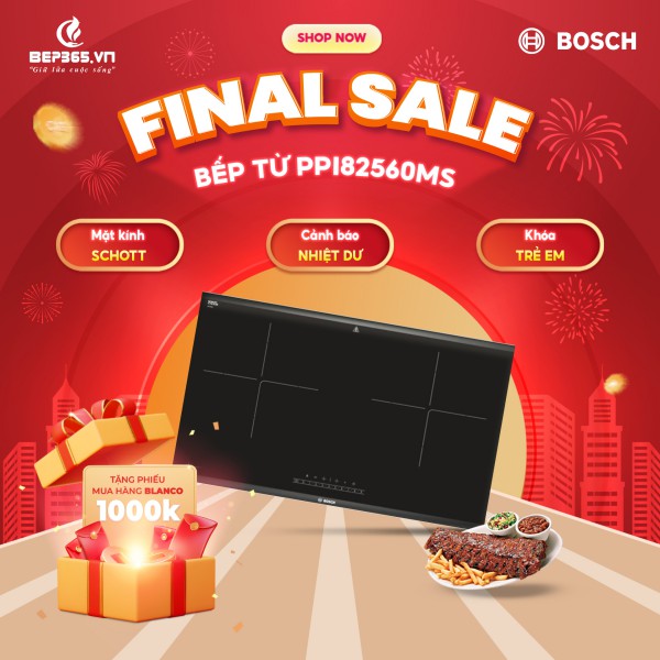 Bếp từ Bosch PPI82560MS