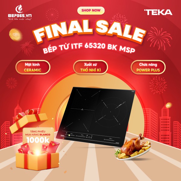 Bếp điện từ TEKA ITF 65320 BK MSP