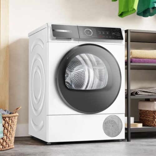 hinh anh may say bom nhiet bosch 9kg wqb245b40 serie 8