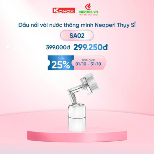 Đầu nối vòi nước thông minh Konox SA02